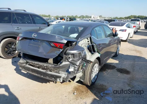 2024 Nissan Sentra S Xtronic Cvt из США, поврежденный, VIN 3N1AB8BV7RY330519